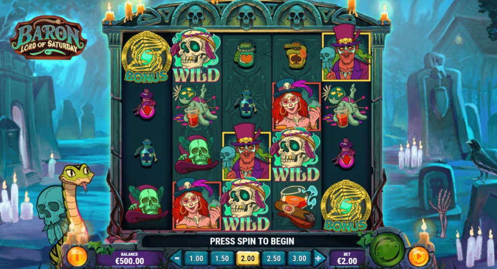 Baron Lord of Saturday slot game