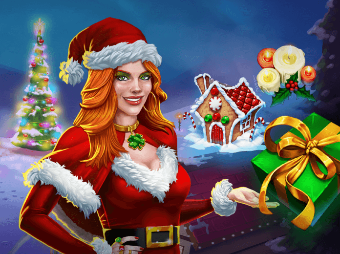 Атмосфера слот-игры Fiona’s Christmas Fortune