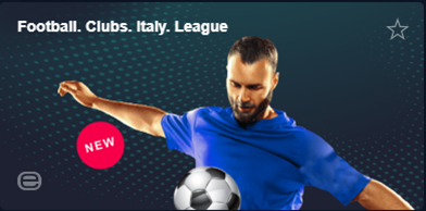 Football. Clubs. Italy. League