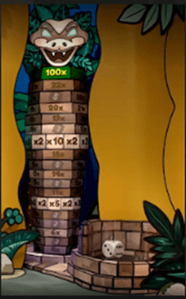 Snakes & Ladders Live: бонусная игра Snake Totem