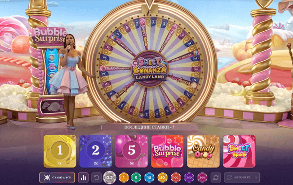 Новые игровые шоу: Sweet Bonanza CandyLand