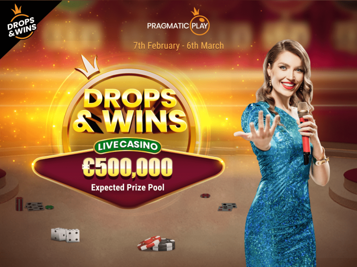 Drops&Wins Live Casino promotion