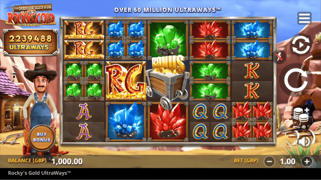 Rocky's Gold Ultraways™ Slot