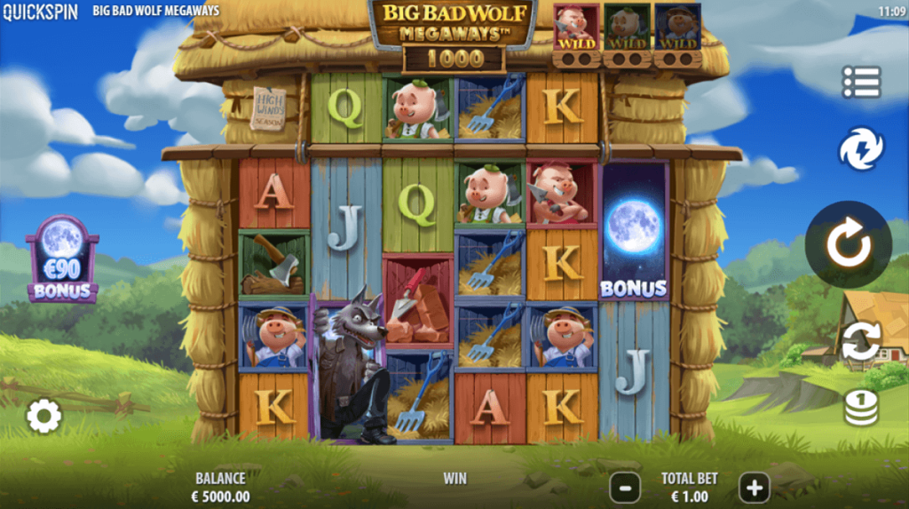 Big Bad Wolf Megaways slot game