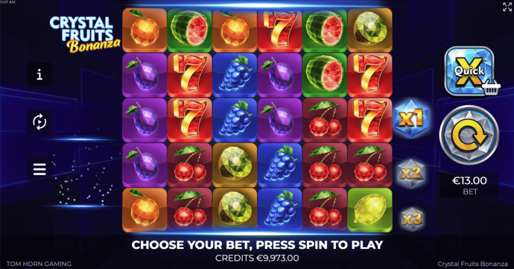 Слот Crystal Fruits Bonanza