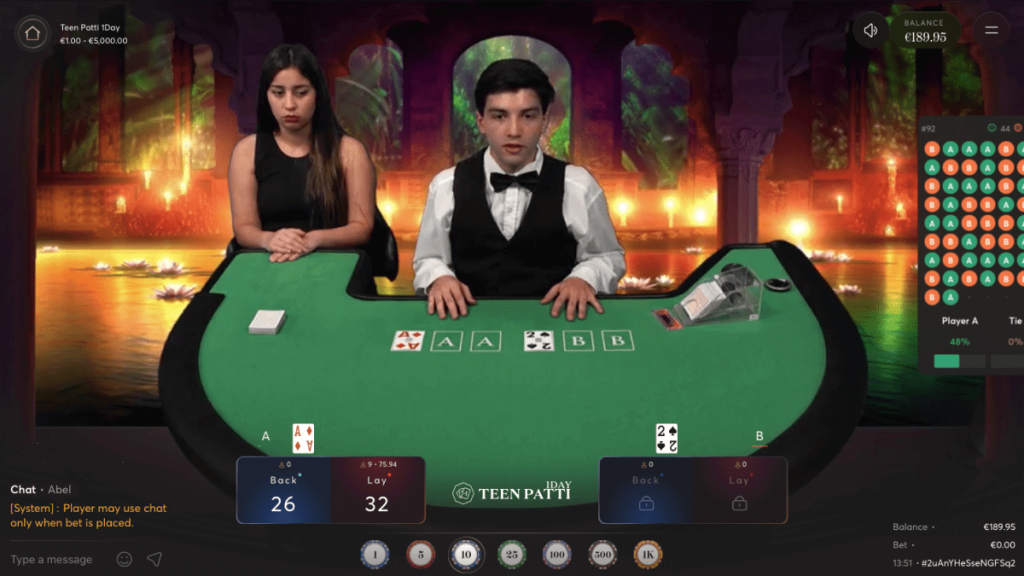 Teen Patti 1Day from Bombay Live